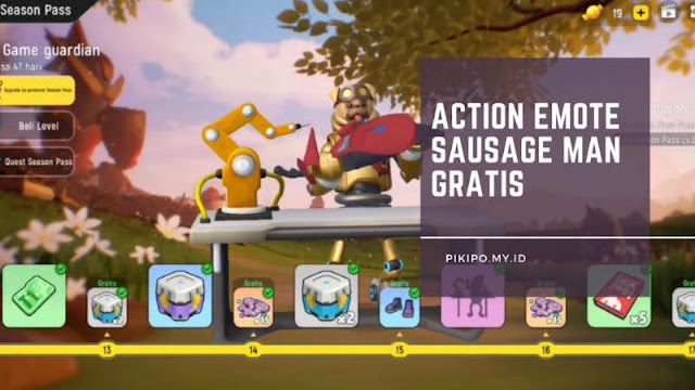 Cara Mendapatkan Action Emote Sausage Man Gratis Cara Mendapatkan Action Emote Sausage Man Gratis