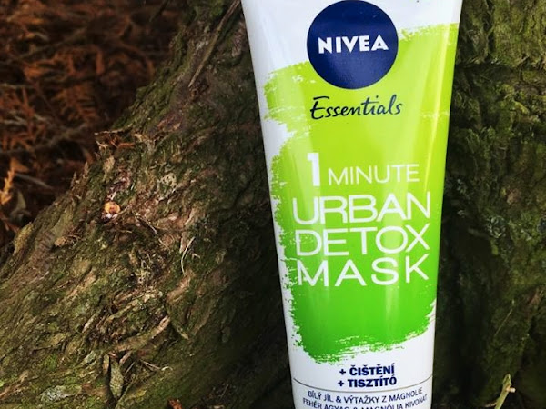 Detoxikační maska Urban Skin a Labello Original ve třpytivé limitované edici od NIVEA
