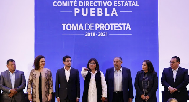 Unidos haremos del PAN Puebla un partido incluyente: Genoveva Huerta