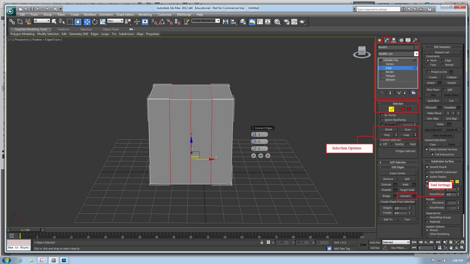 FD 128 Course: Fundamentals of Game Art: Intro to 3ds Max