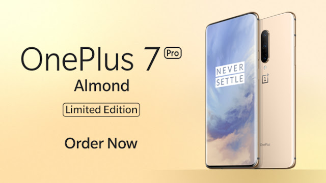 OnePlus 7 Pro Almond Colour Variant to Go on Sale in India Today at 12 OnePlus 7 Pro Almond Colour Variant to Go on Sale in India Today at 12