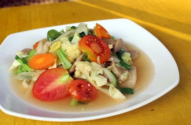 resep capcay kembang tahu kuah capcay kembang tahu