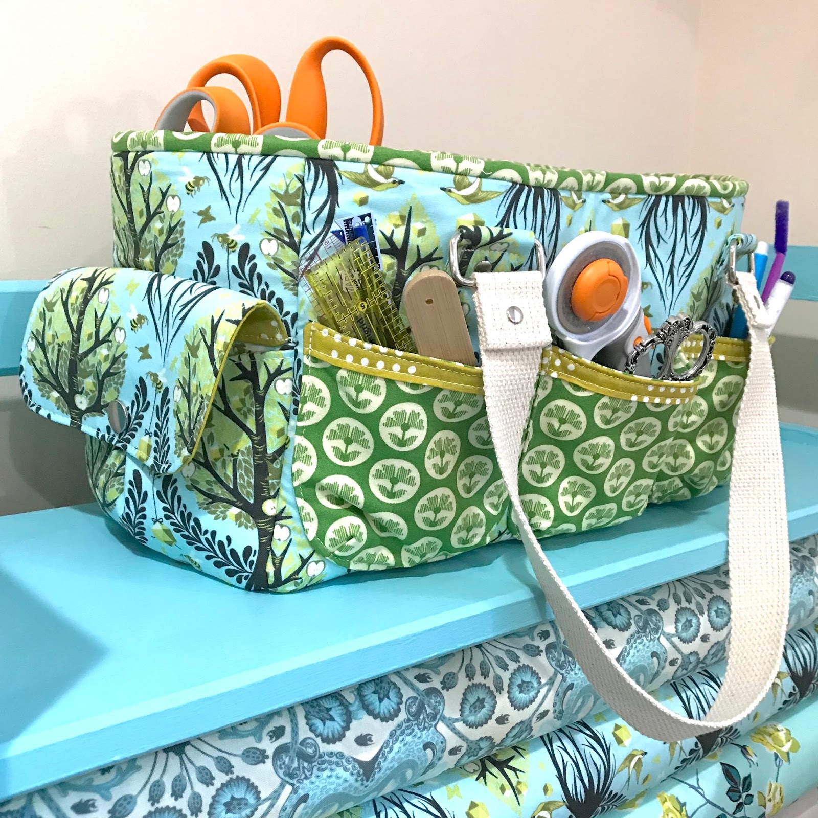 Trina Peterson: Project Quilting 9.5: The Oslo Craft Bag