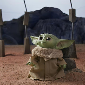 Baby Yoda of The Mandalorian plush toys coloring.filminspector.com