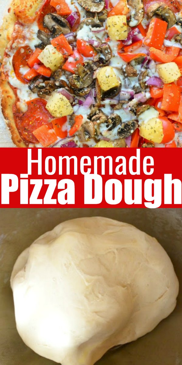 Homemade Pizza Dough Recipe Serena Bakes Simply From Scratch