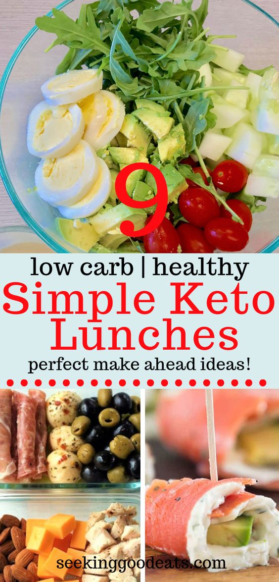 Check out these fast and easy keto lunch ideas! Lunch is an easy time to fall off "healthy eating wagon" if you're not prepared. High protein, low carb yum!