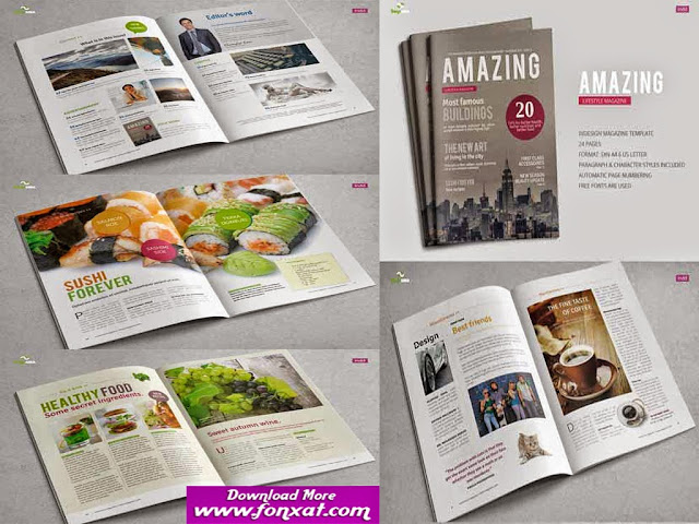magazine design تصميمات مجلات