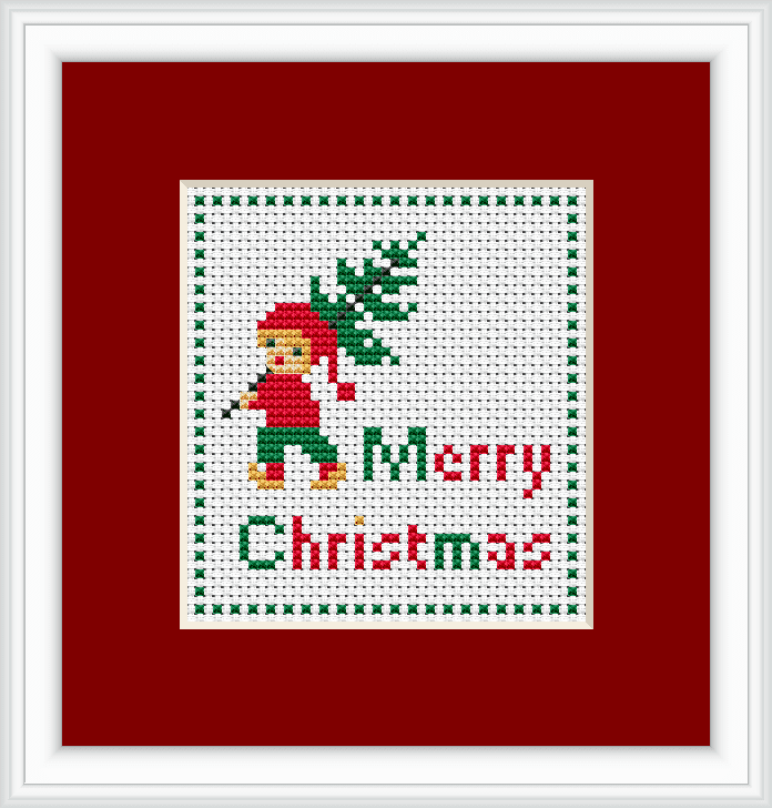 Free Cross Stitch Patterns Christmas Cross Stitch Cards