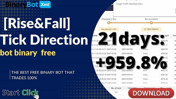 binary bot Tick free to download the best bot to earn money beginner,download the best bot dinarymas rentable 2021
