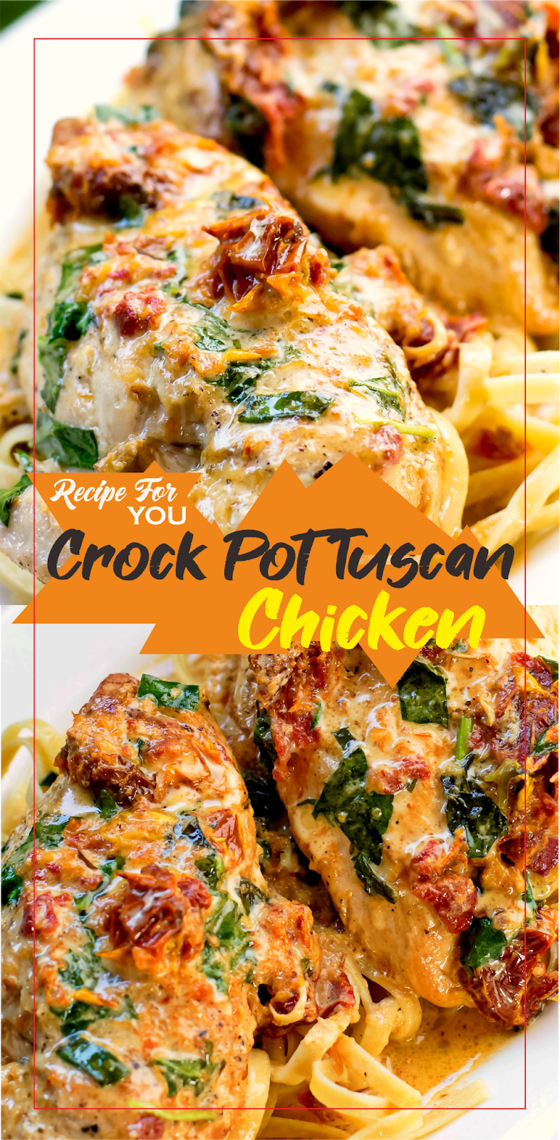 Crock Pot Tuscan Chicken | Amzing Food