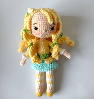 PATRON GRATIS MUÑECA AMIGURUMI 45205