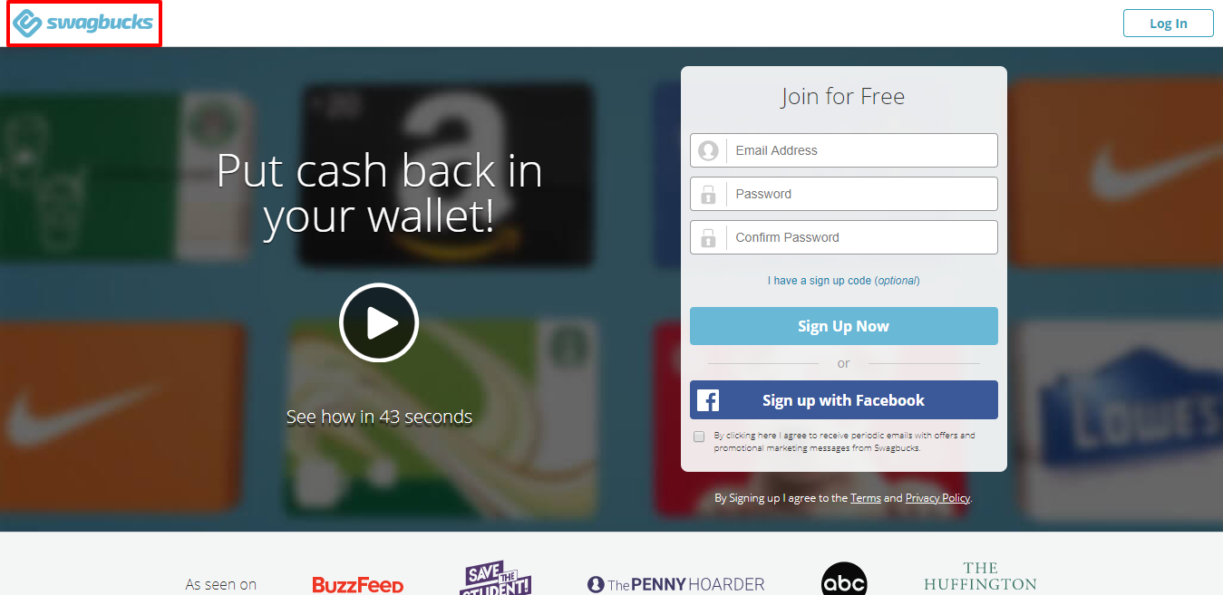 Swagbucks Free Gift Cards