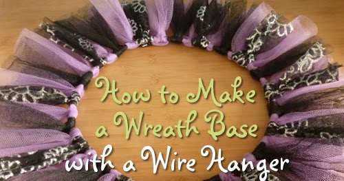 How to Make a Wire Wreath Frame from a Hanger