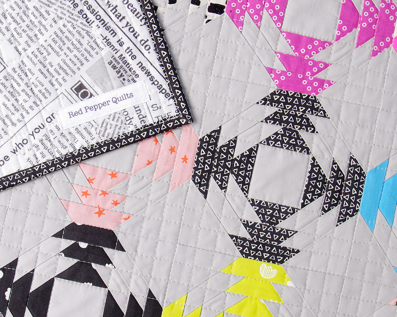 Red Pepper Quilts A Pineapple Quilt and Foundation Paper