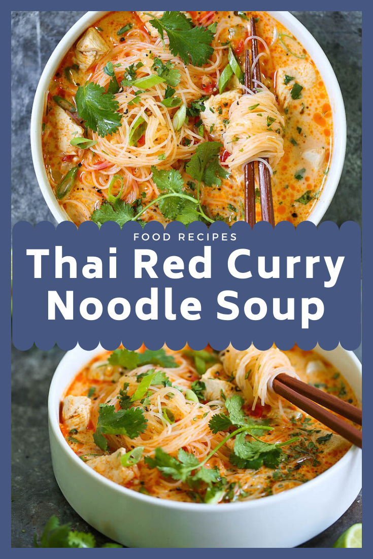 THAI RED CURRY NOODLE SOUP