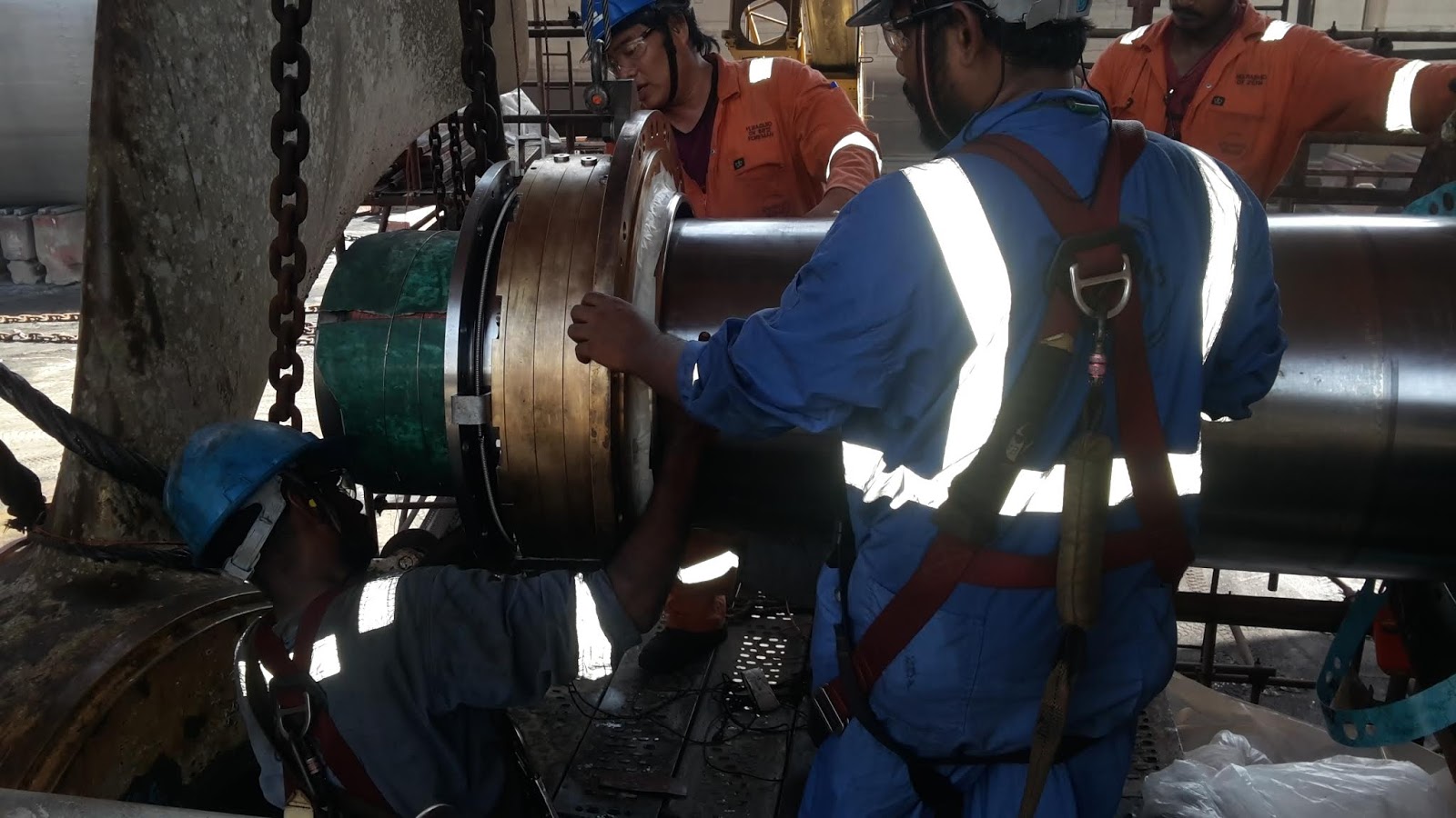 Marine Sea Time Stern tube sealing arrangement in ship