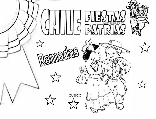 CHILE COLOREAR RAMADAS