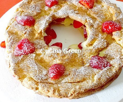 ciambella alle fragole