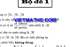 thi thu mon hoa nam 2012