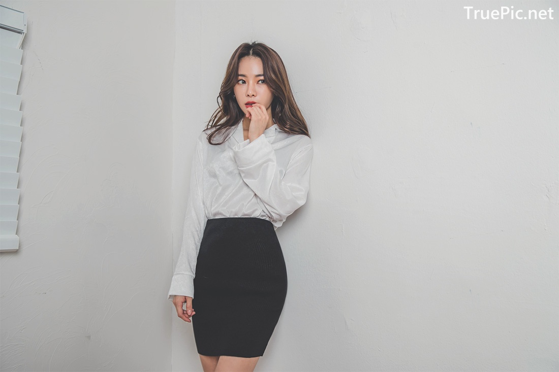 Image Korean Fashion Model - An Seo Rin - Office Dress Collection - TruePic.net - Picture-48