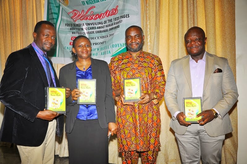 Book presentation of the book who cares about human rights? By Emmanuel Onwubiko.