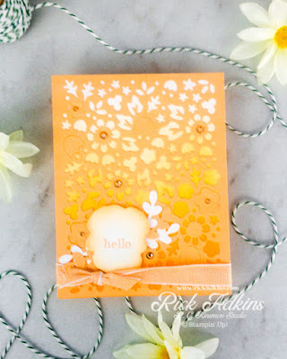 Learn my tips & tricks on creating an easy monochromatic card using just a few supplies.