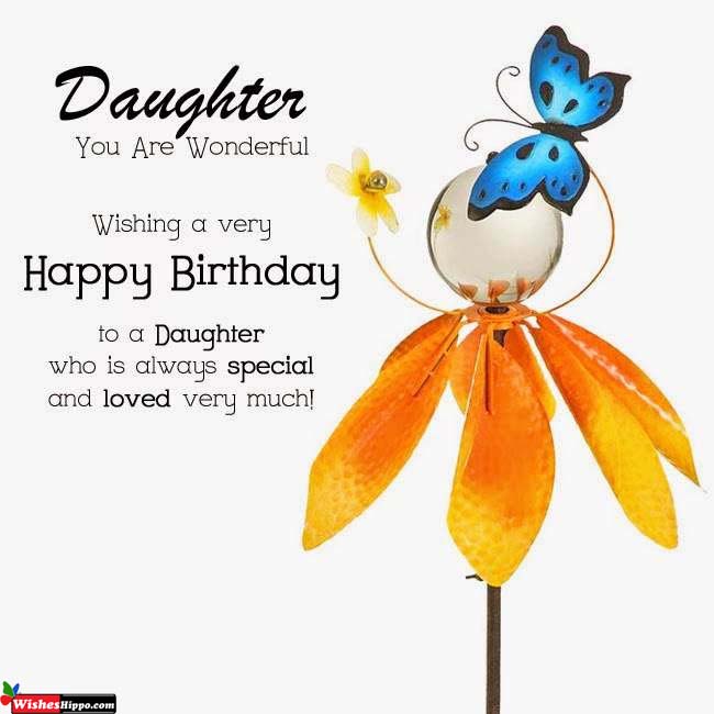 Happy Birthday Wishes for Daughter 