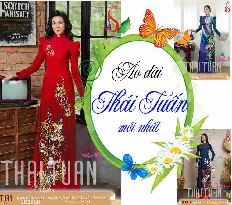 Vải Áo Dài Thái Tuấn Đẹp Cao Cấp Mới Nhất