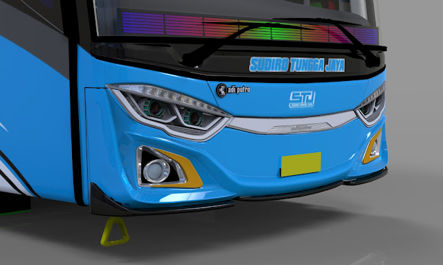 New Update JETBUS 3+ SHD Voyager Racing BUSSID v3.3.2