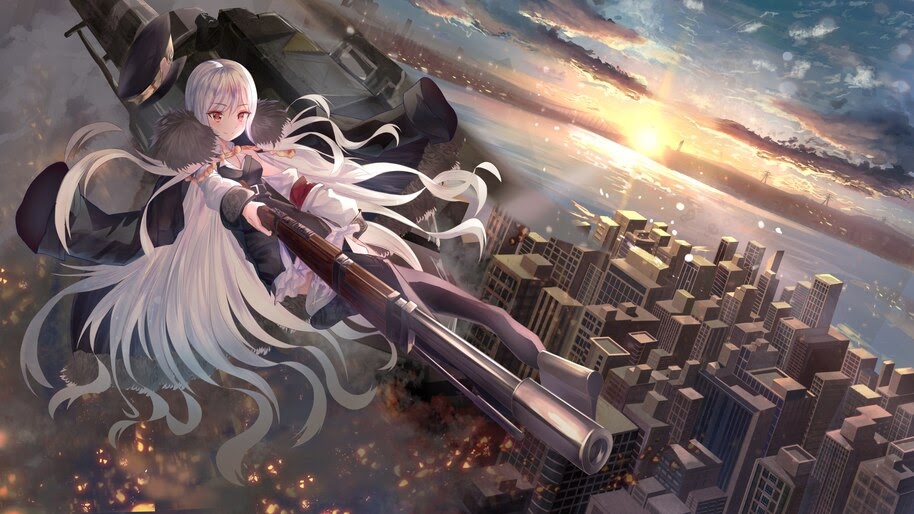 Anime, Girls Frontline, Kar98k, Rifle, 4K, #6.1086