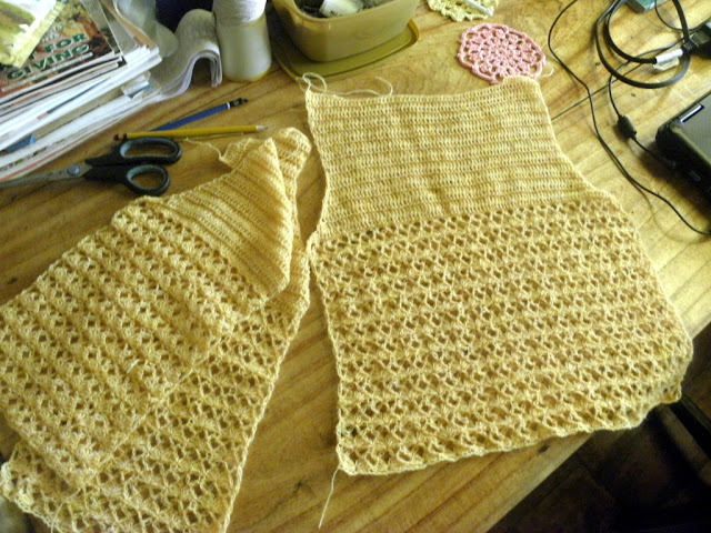 Cute crochet vest free pattern