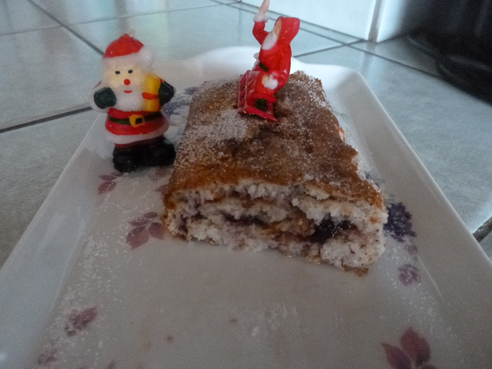 A B C vos IG Bûche dacquoise coco au crémeux thym citron et chutney