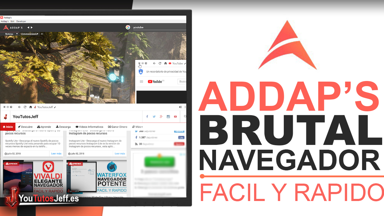 Como Descargar Addap's Ultima Versión - Brutal Navegador