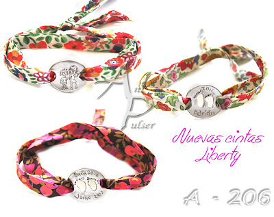 Pulsera plata personalizada