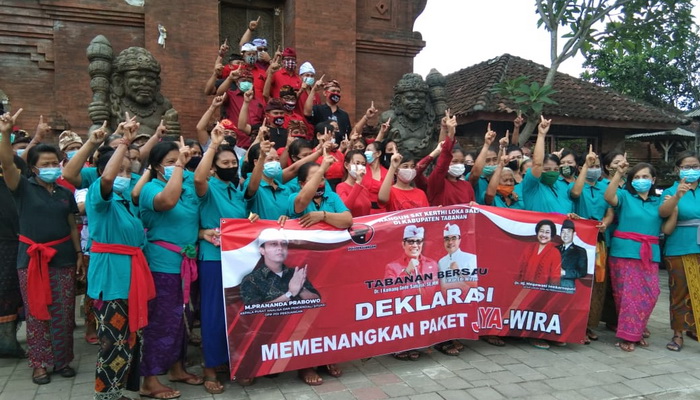 Keluarga Besar Jero Marga Deklarasi Dukung Jaya-Wira