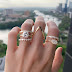 Diamond ring bands