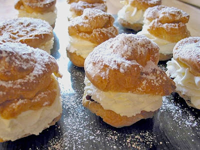 INTERNATIONAL: German Profiteroles OR Windbeutel from My Best German Recipes with VIDEO