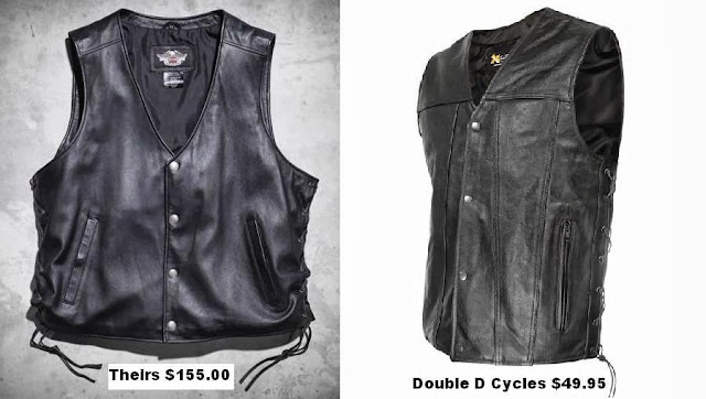 leather motorcycle vests