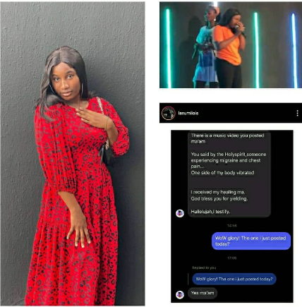 Person Gets Healed of Migraine Under the Ministration of Faith Based Influencer, Lanumi 