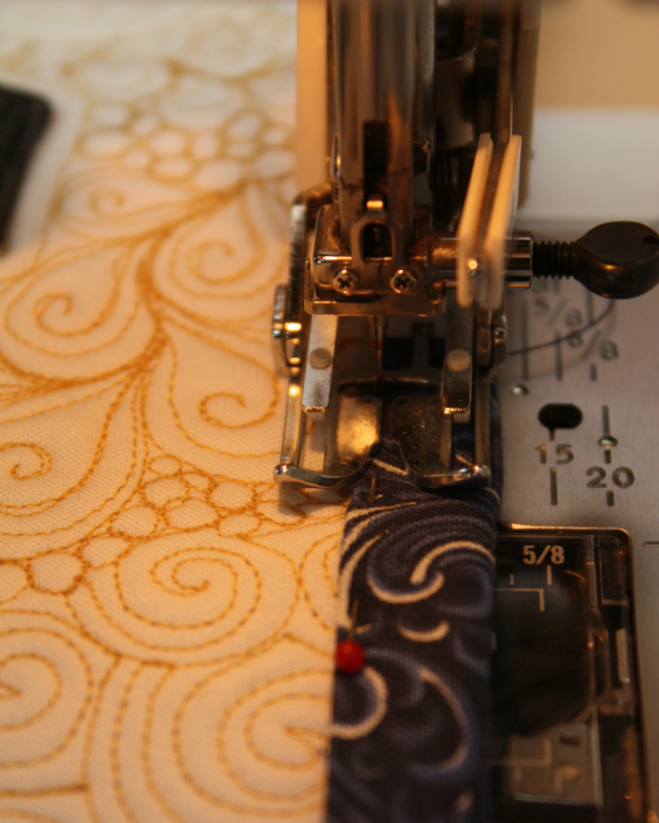 Devoted Quilter How to Bind a Quilt by Machine A Tutorial