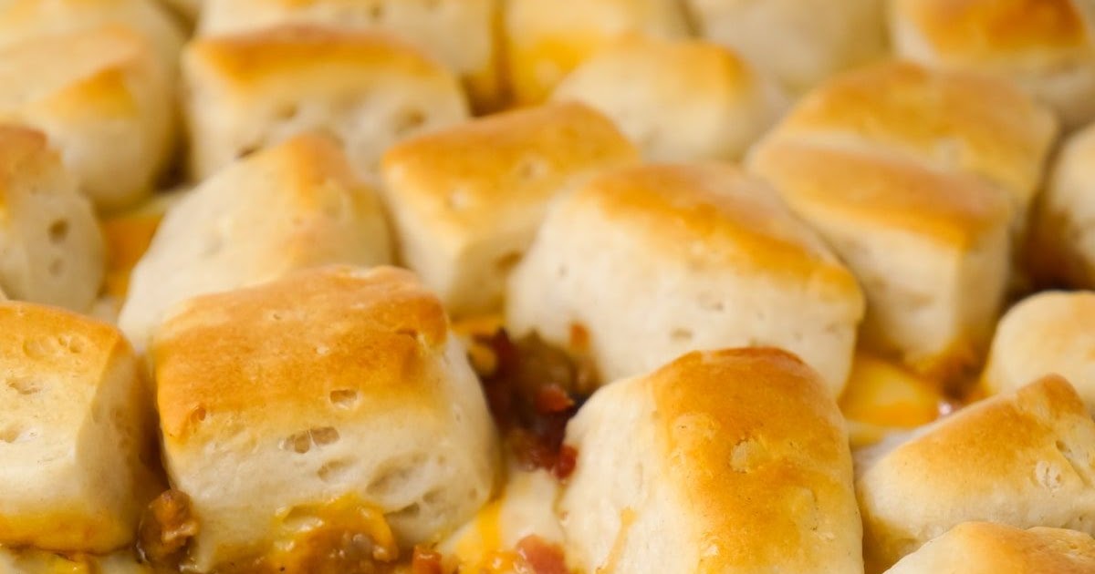 Bacon Cheeseburger Biscuit Casserole This is Not Diet Food