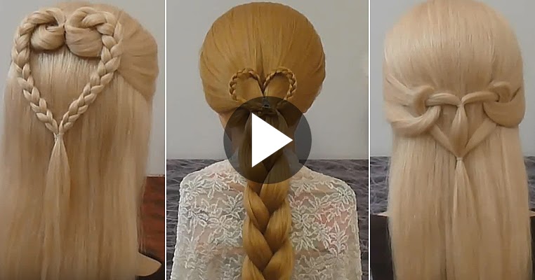 Learn How To Make 3 Best And Easy Heart Braid Hairstyle See