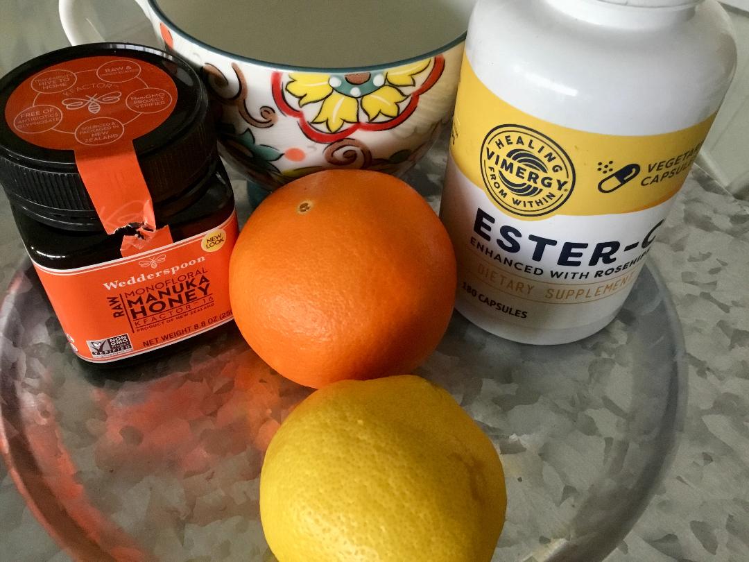 Gluten Free AZ Homemade Vitamin C Drink for Colds and Flu