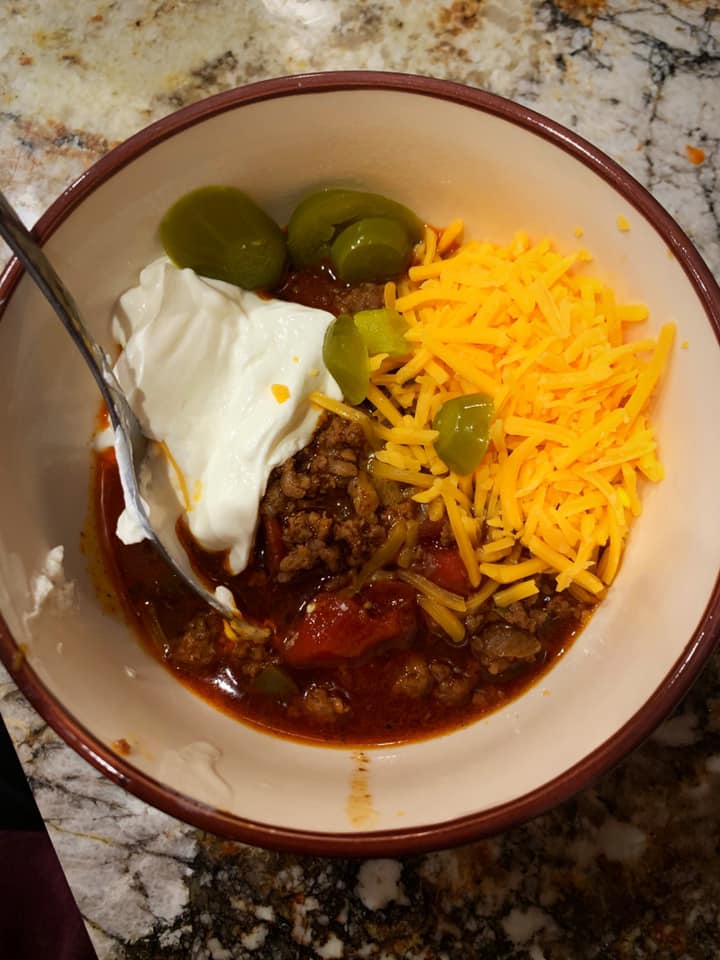 SlowCooker Beef Chili Keto Low Carb Lunch guide for keto diet