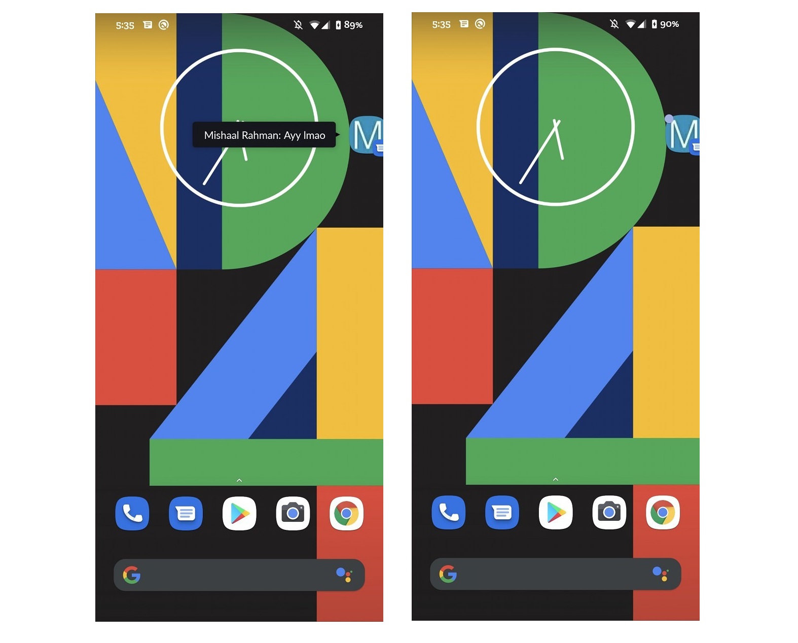Google tests floating conversations on its Android Messages app Google is testing the Bubbles feature on Android Messages app.