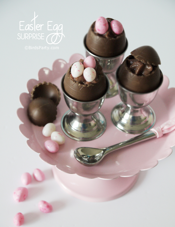 Recipe Easter Chocolate Mousse in Chocolate Egg Shells Party Ideas