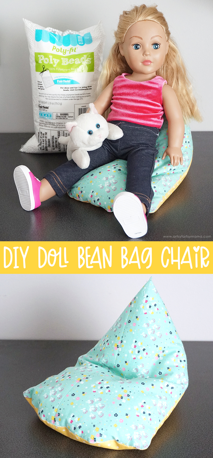 DIY 18" Doll Bean Bag Chair