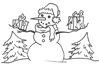 Christmas snowman coloring pages coloring.filminspector.com