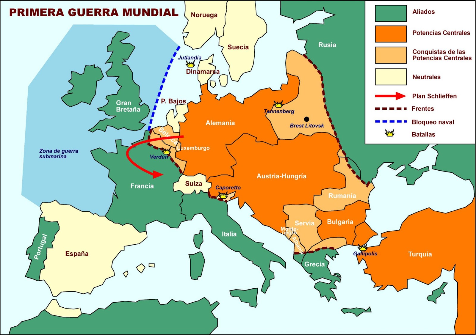 Profesor de Historia, Geografía y Arte Primera Guerra Mundial Profesor de Historia, Geografía y Arte Primera Guerra Mundial