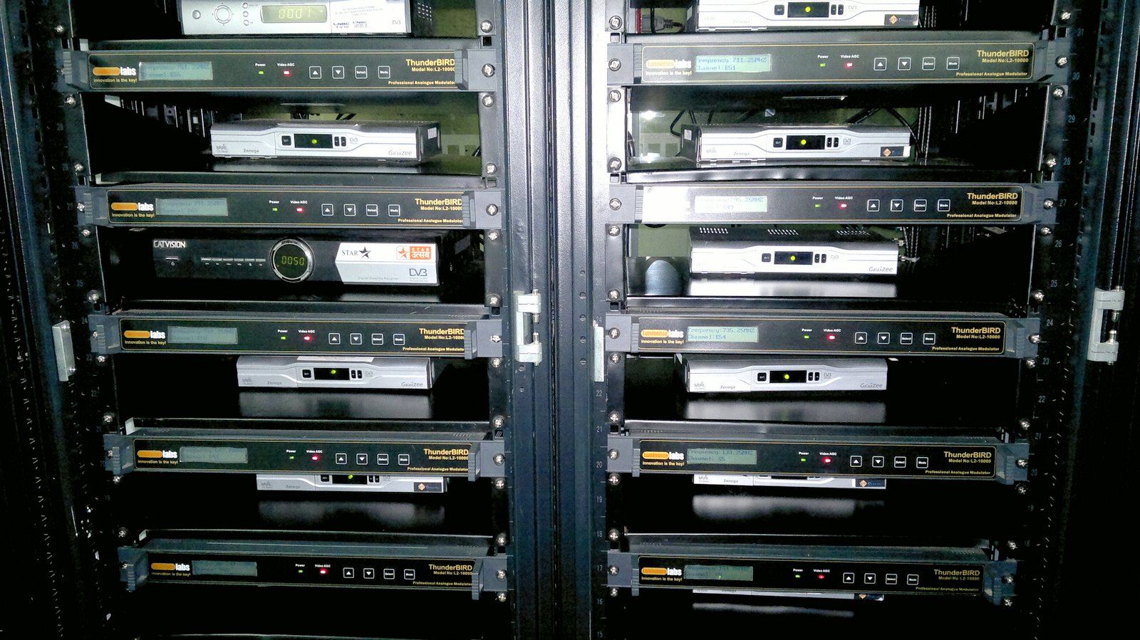 My Pictures Blog Analog cable tv Headend setup, SITI CABLE, ASANSOL.